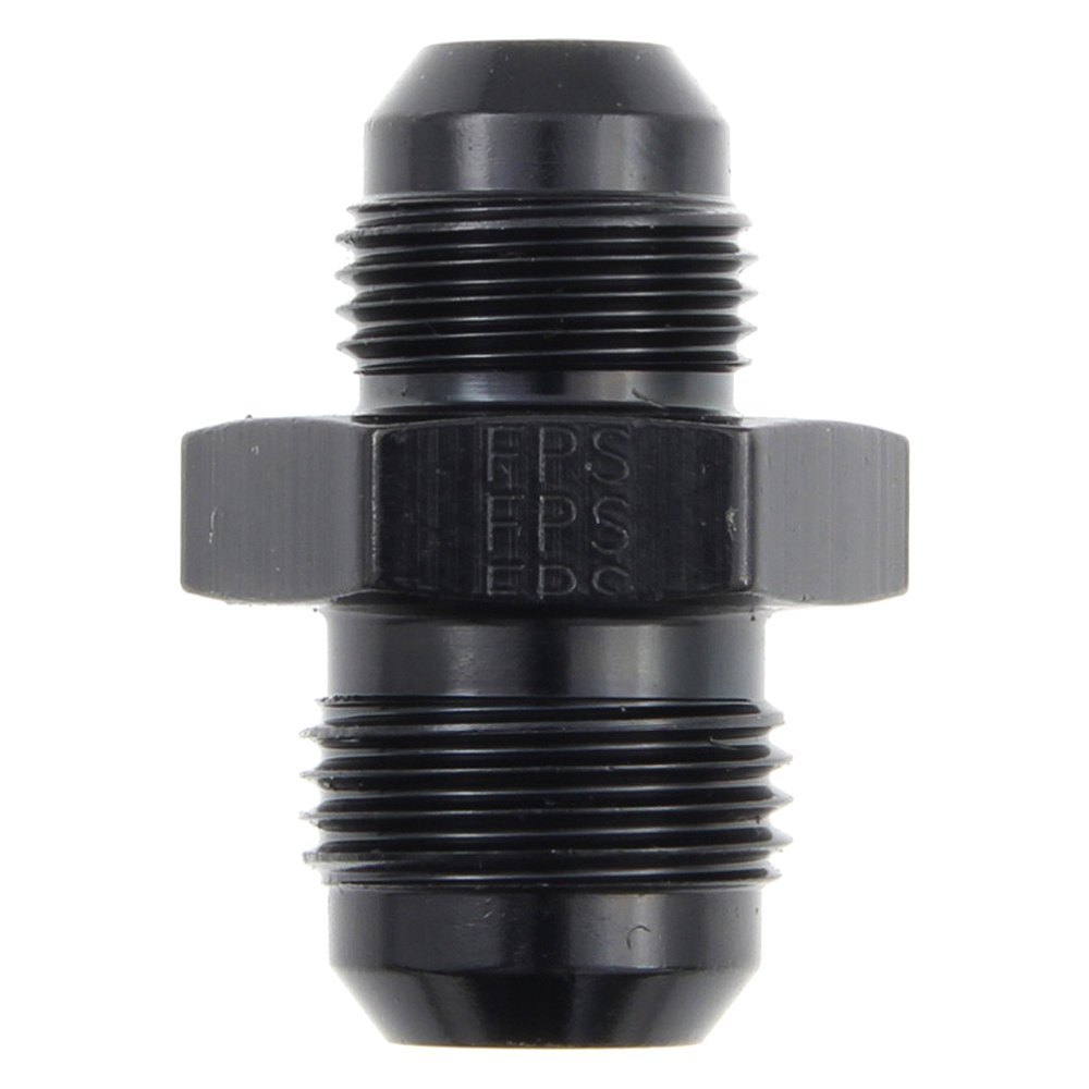 491915-BL -8 AN x -10 AN Male Reducer Fitting - Black