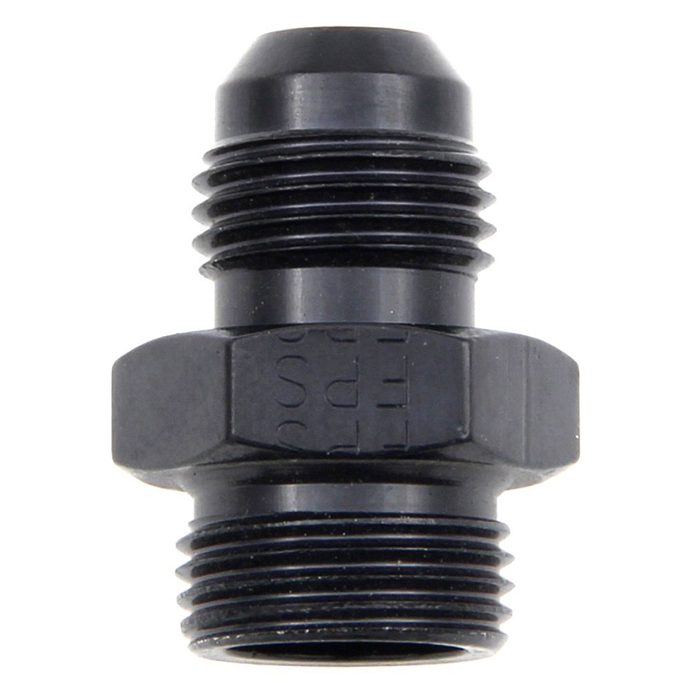 Picture of Fragola 491950-BL -6 AN x 0.62-20 in. Carter Male Adapter Fitting - Black