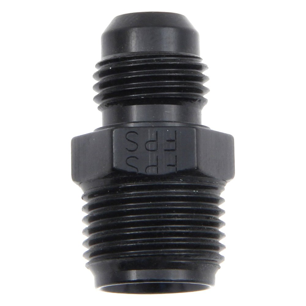 Picture of Fragola 491956-BL -6 AN x 0.62-18.375 in. Tube Inverted Flare Male Adapter Fitting - Black Anodize