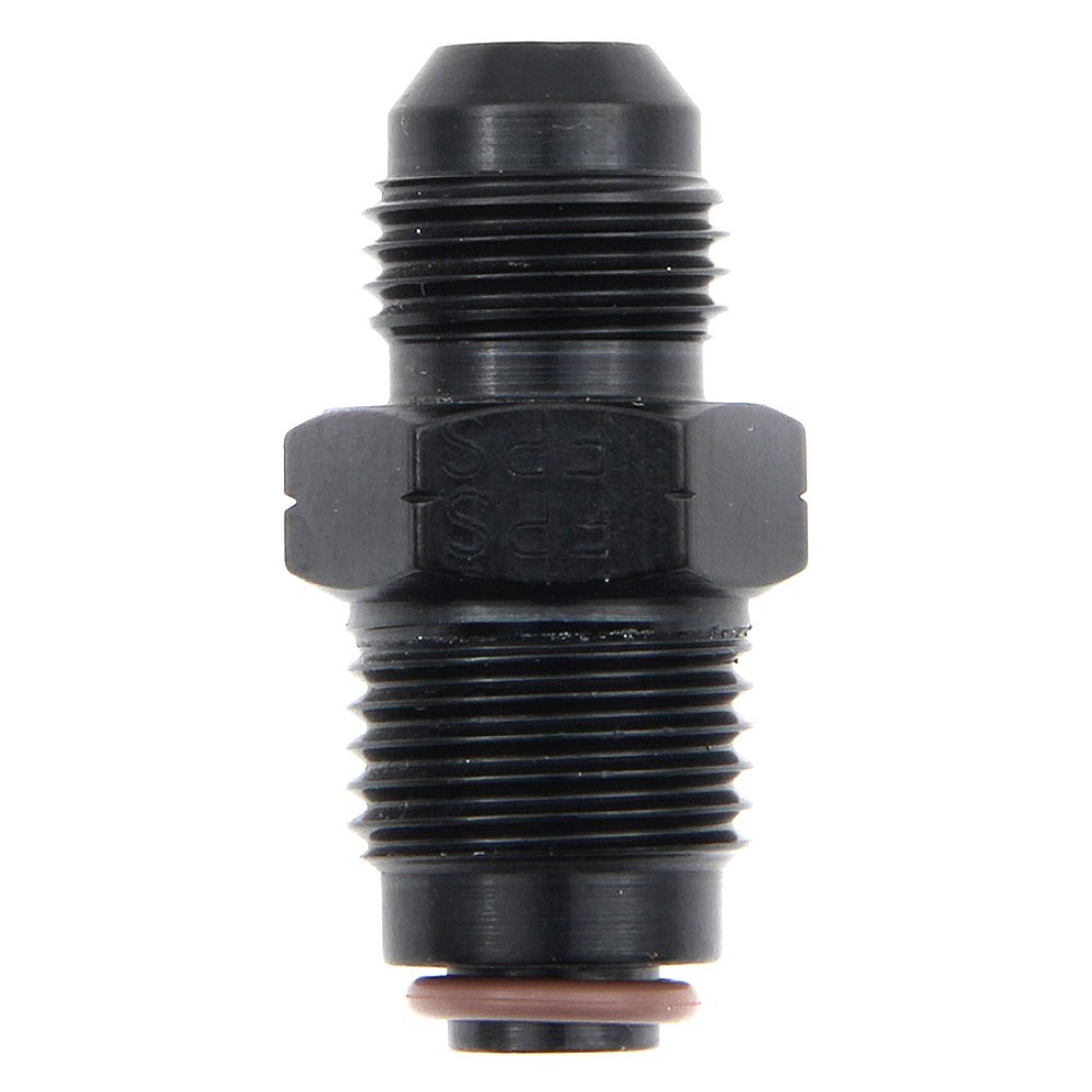Picture of Fragola 491963-BL -6 AN x 16 mm x 1.5 in. Fuel Injection Male Adapter Fitting - Black