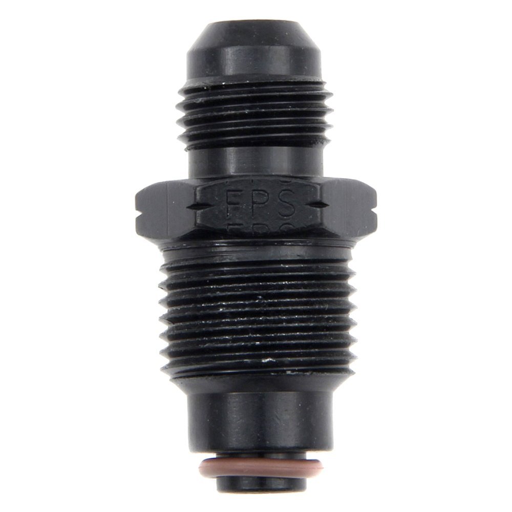 Picture of Fragola 491964-BL -6 AN x 18 mm x 1.5 in. Fuel Injection Male Adapter Fitting - Black