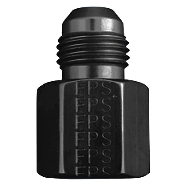 Picture of Fragola 491971-BL -6 AN x 16 mm x 1.5 in. O-Ring Female Adapter Fitting - Black Anodize