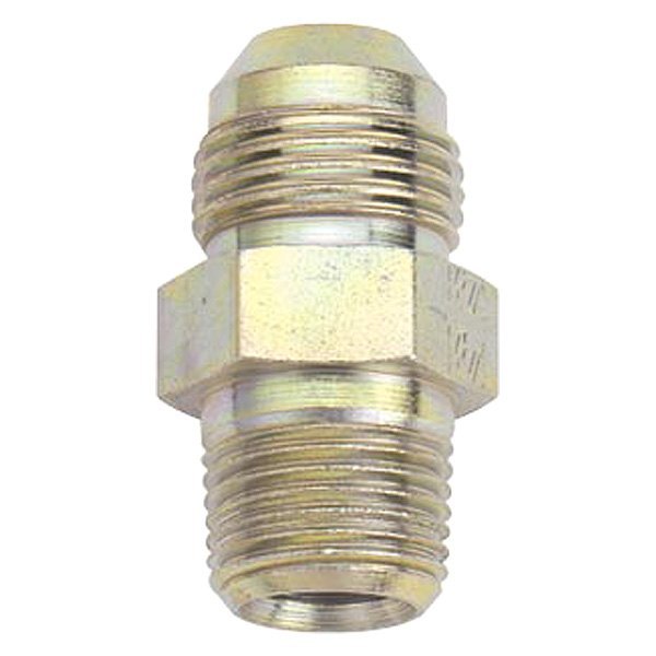 581604 -4 AN x 0.12 in. MPT Steel Straight Adapter Fitting