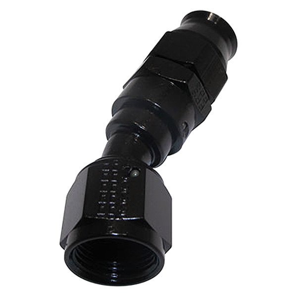683006-BL -6 AN 30 deg PTFE Hose End Fitting - Black