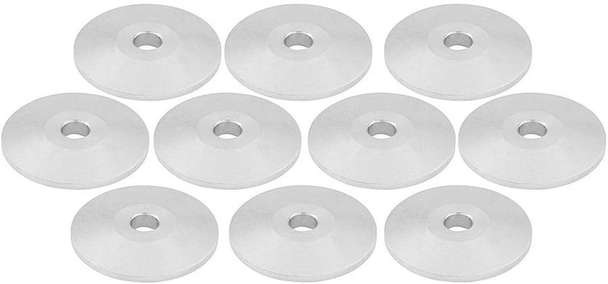 No.10 Aluminum Backer Washer, Pack of 10