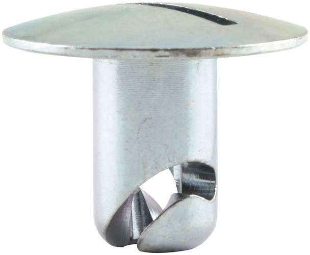 0.44 x 0.5 in. Quick Turn Oversized Oval Head Aluminum Fasteners, Pack of 50