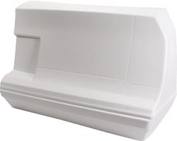 ALL23015R 1983-1988 Monte Carlo SS Right Side Tailpieces, White