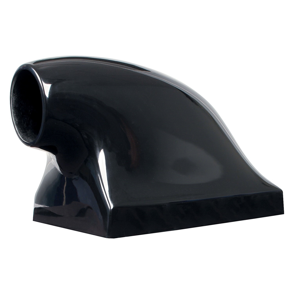 High-Gloss Black Dragster Scoop, 15.5 x 14 x 25.5 in.