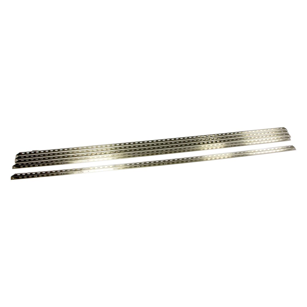 0.12 x 1 x 72 in. Slotted Angle Aluminum Support Braces - Pack of 5