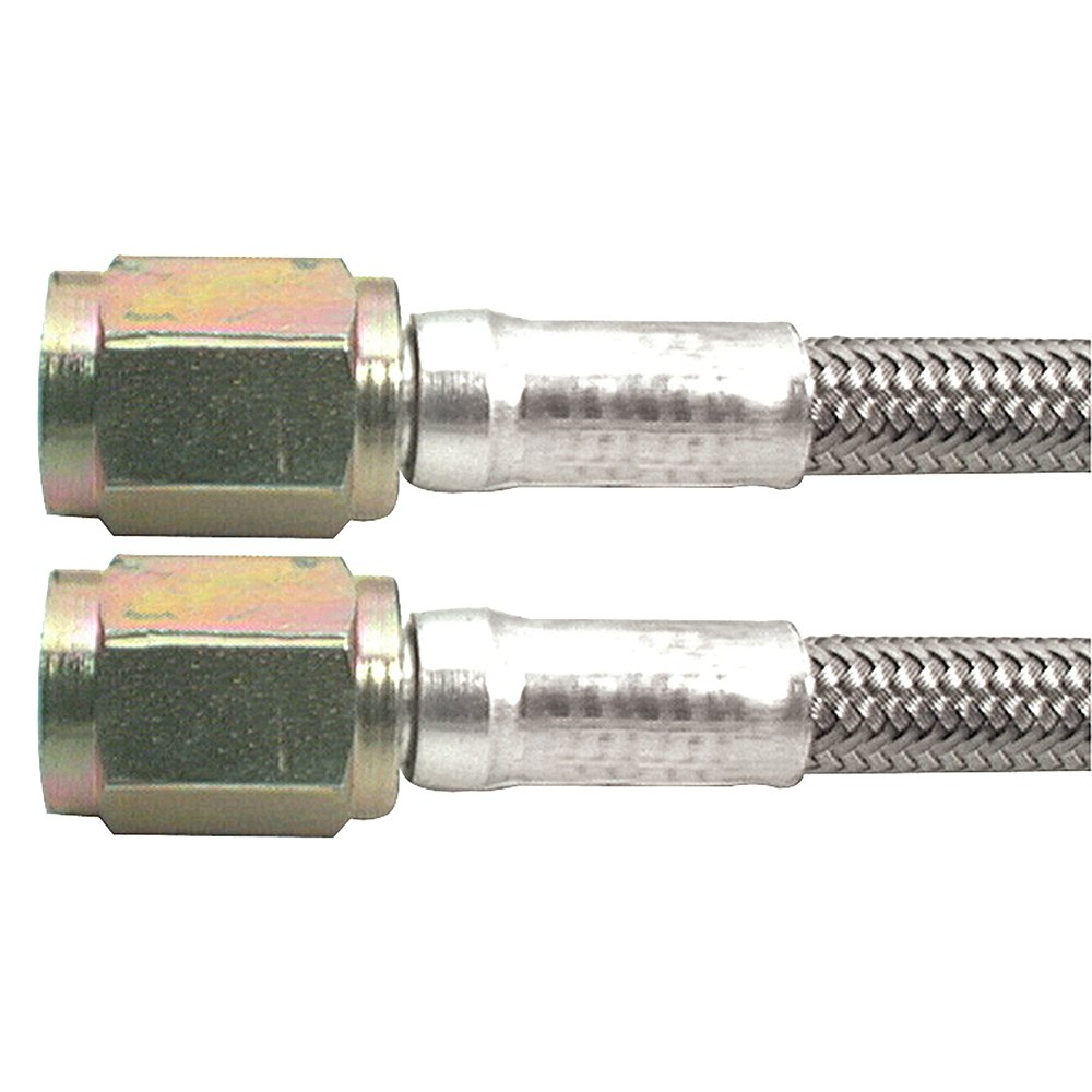 43 in. -3 AN No. 3 Straight Braided Brake Line