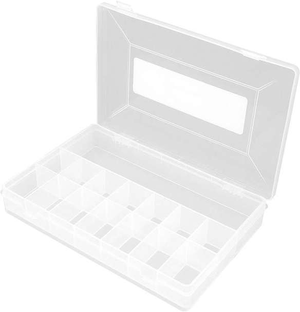 Picture of Allstar Performance ALL14360 11 x 7 x 1.75 in. 15 Compartment Plastic Storage Case