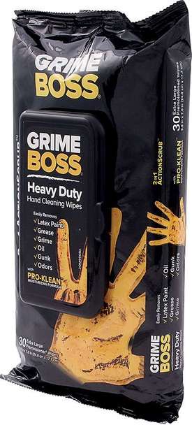 Picture of Allstar Performance ALL12016 Grime Boss Cleaning Wipes&#44; Pack of 30