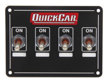QRP50-719 4 Switch Weatherproof Accessory Panel