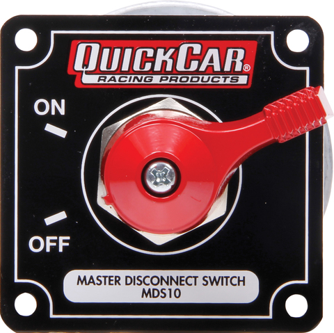 QRP55-013 Master Disconnect High Amp 4 Post Black Plate