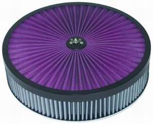 Super Flow Air Cleaner Kit - Black - 14 x 3 in. - High Performance