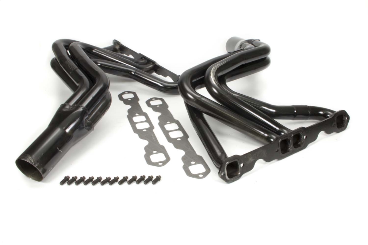 SCH107 Street Stock Headers for Small Block Chevy - Standard Port - 1.62 in. Tube -  SCHOENFELD