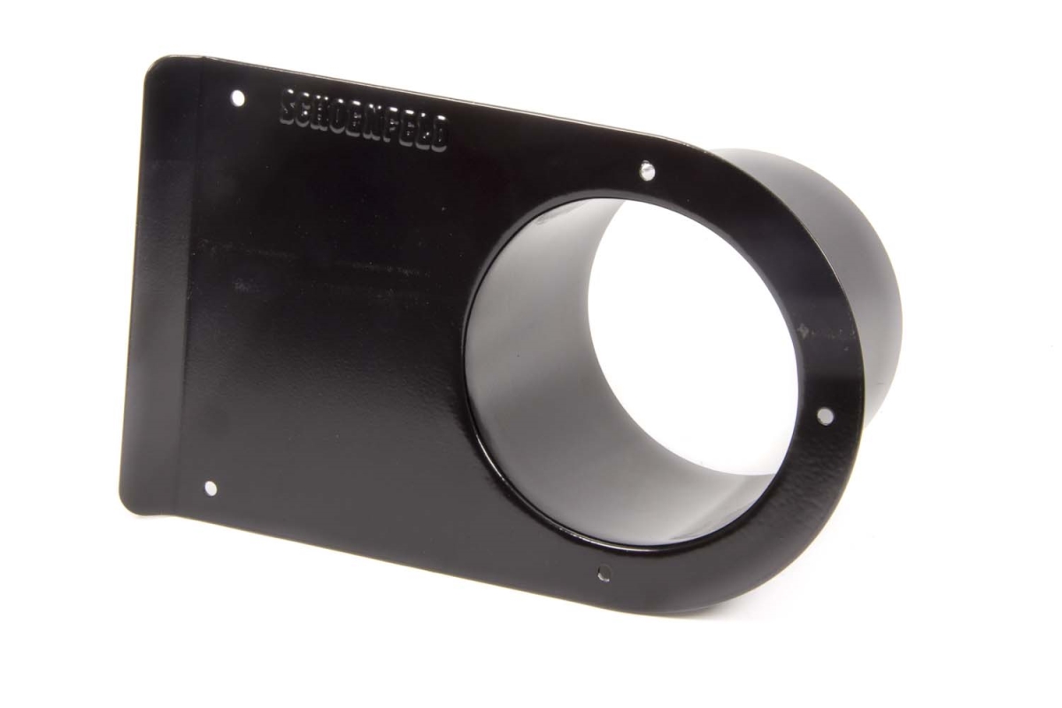 Dual Outlet Tail Pipe Saver - 3 in. - Black Powder Coated