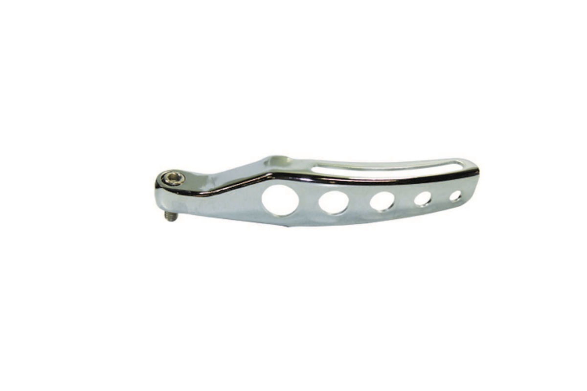 1976-1986 Small Block Chevy Top Alt Bracket - Water Pump Chrome