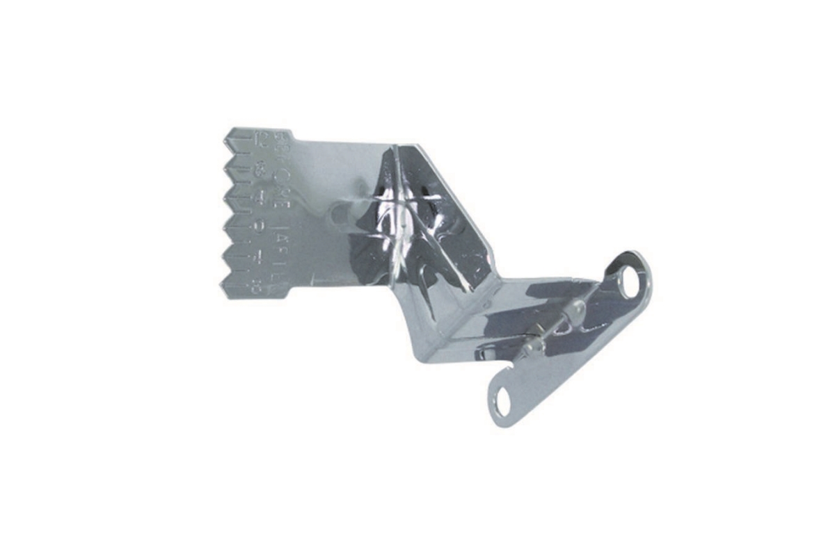 Small Block Chevy Steel Timing Tab - Chrome