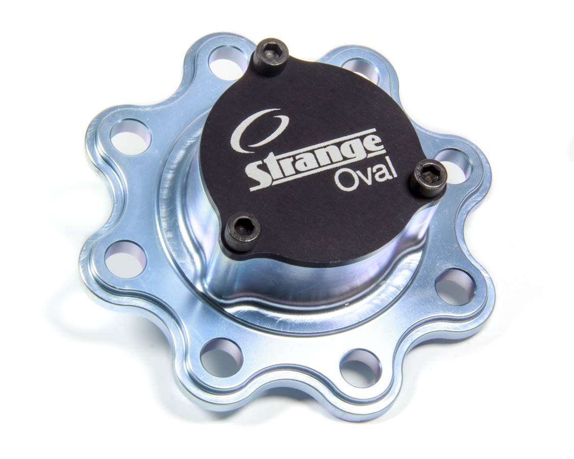 8-Bolt Drive Flange Wide 5 Bolt Pattern 24 Spline Steel - Polished