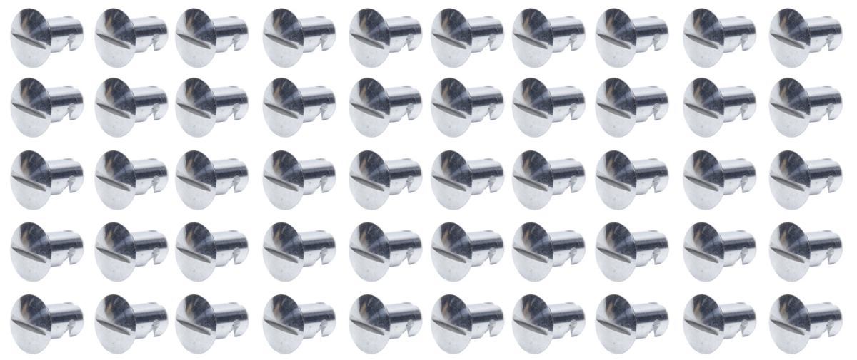 Oval Head Dzus Buttons - 0.500 in. - Pack of 50