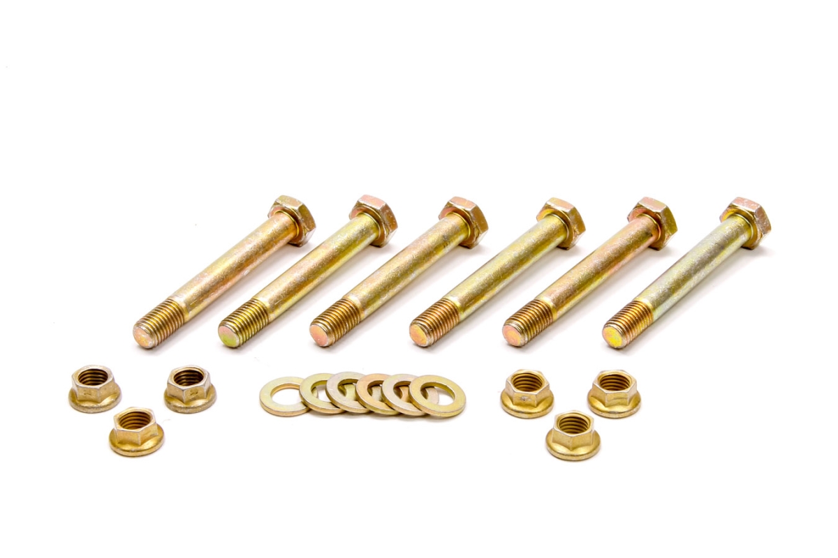 Clutch to Flywheel Bolt Kit for 3 Disc 7.25 in. Metallic Flywheels with Through Holes