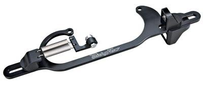 Throttle Cable Bracket - 4150 & 4165 Black Anodized