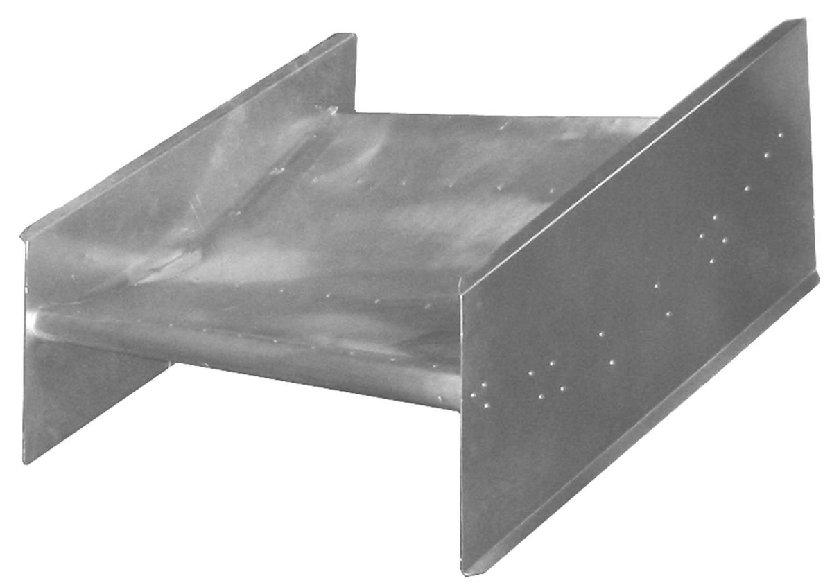 TXRSC-NW-0001 Sprint Car Nose Wing - Center Mount - Large Side Boards - Deep Dish - Heavy-Duty Aluminum Cap -  TRIPLE X RACE COMPONENTS