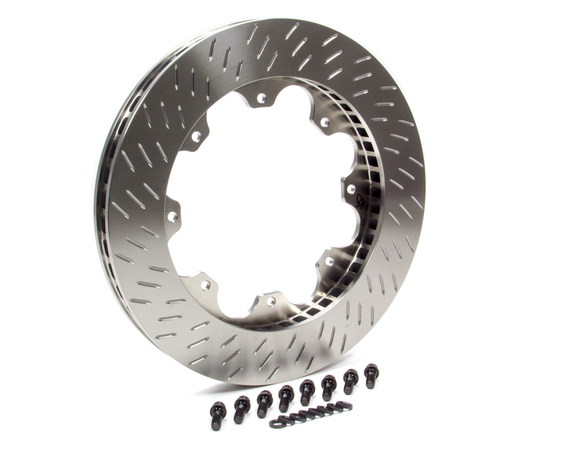 Slotted 12.165 in. OD 1.250 in. - 8 x 7.0 in. Bolt Pattern Passenger Side Brake Rotor