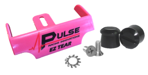 PULEZTB102PNK Pink with Black EZ Tear & Tear Off Post