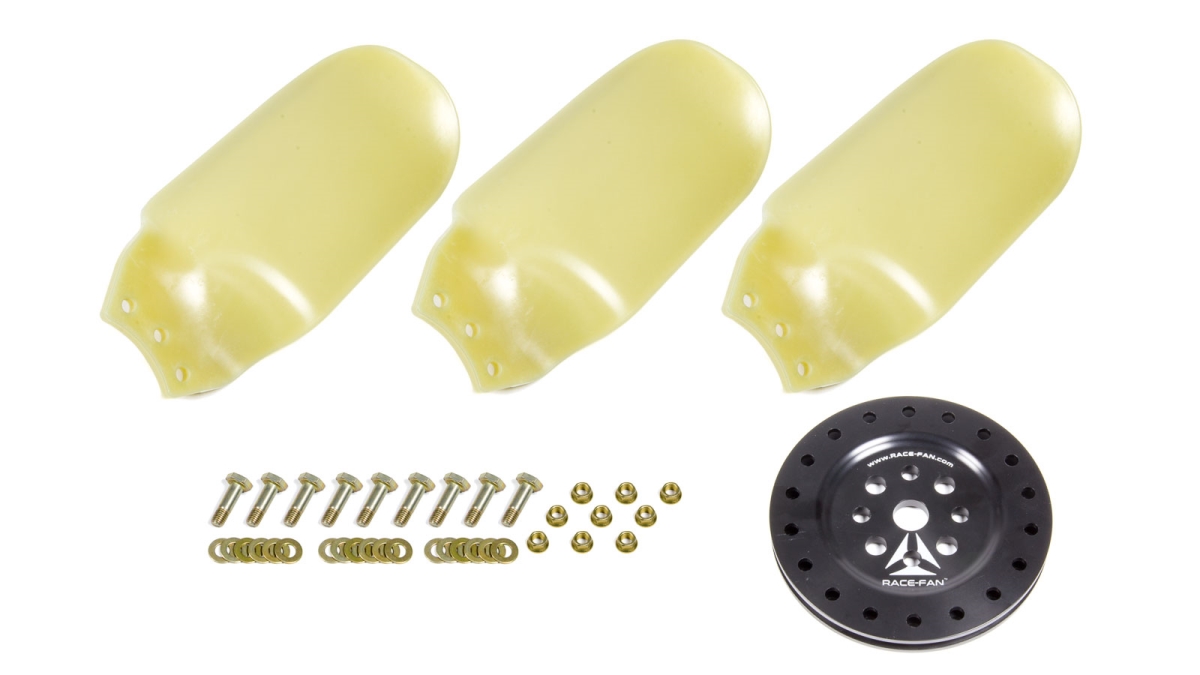 17 x 0.62 in. 3 Blade Race Fan Hub