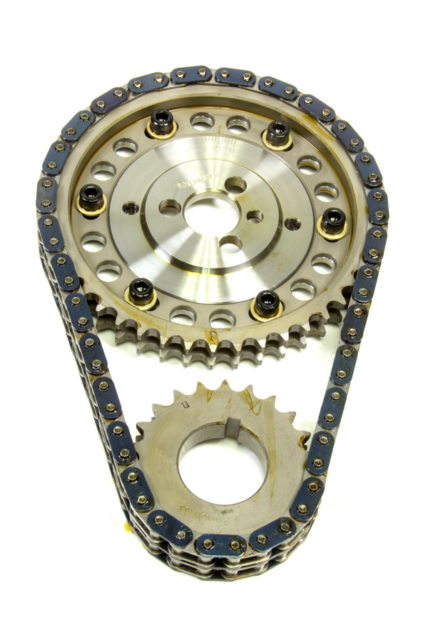 ROLCS1230 Billet Roller Adjustable Timing Set with Torrington Bearing for Small Block Chevy