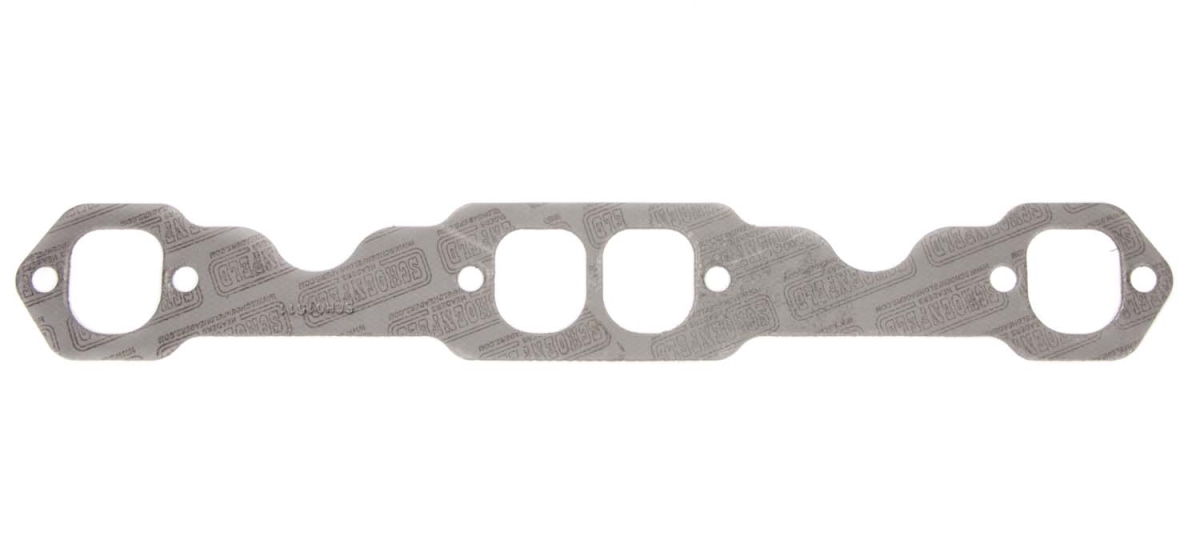 Header Gasket - Small Block Chevy 265 - 400 - Standard Shape Port - 1.75 in. D Shape Port