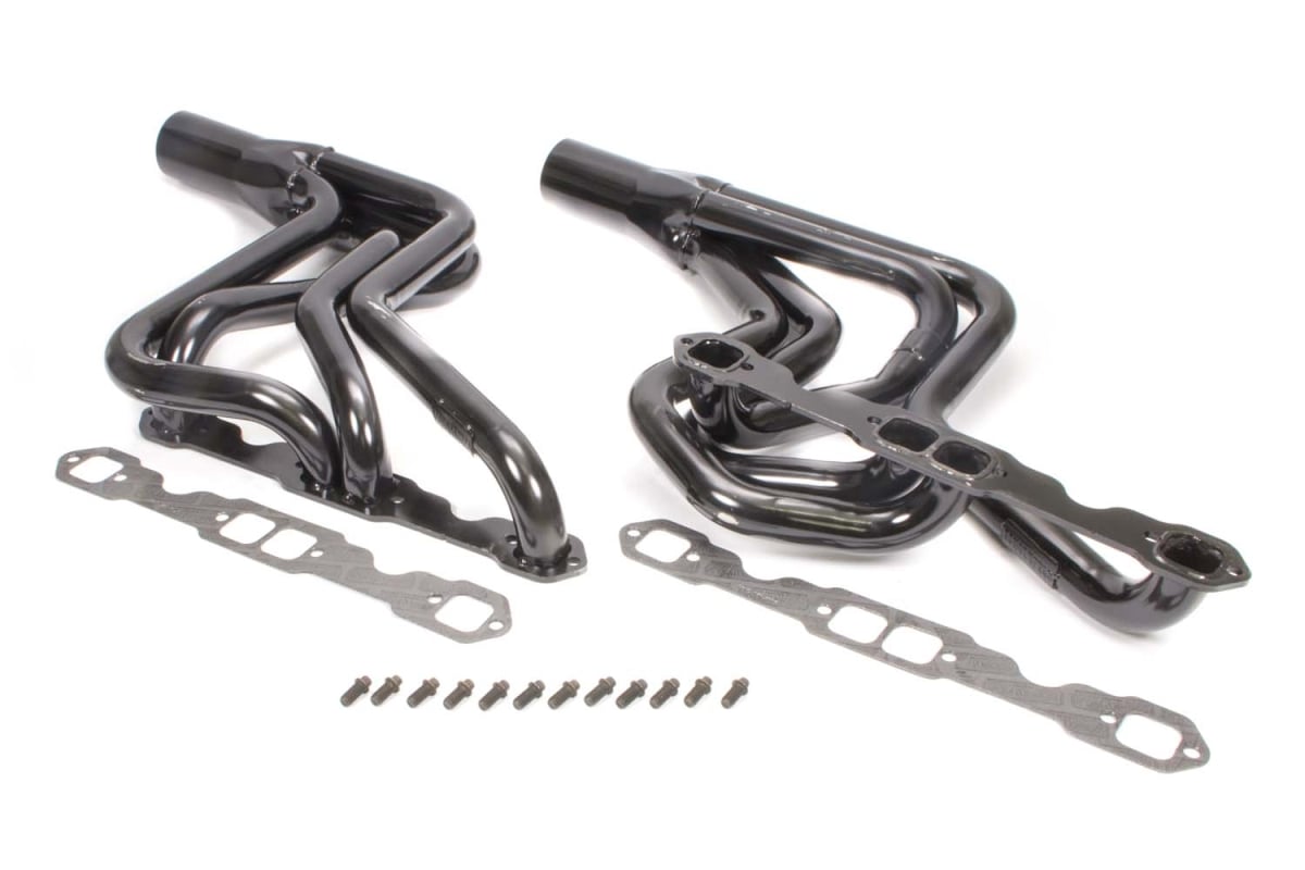 SCH185 Street Stock Headers for Small Block Chevy - 1.62 in. Tube - 3 x 8 in. Collectors -  SCHOENFELD