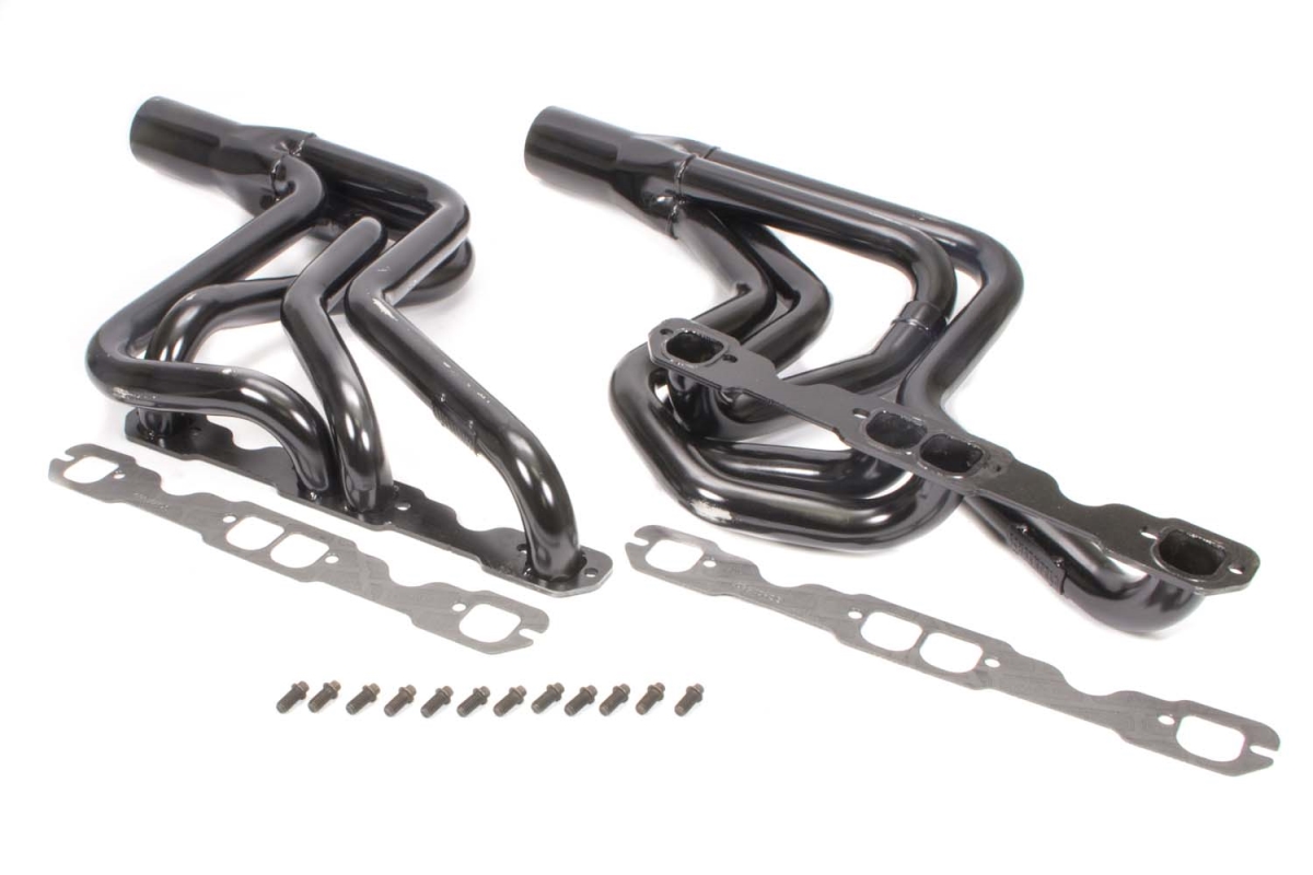 SCH185CM Street Stock Crate Motor Headers for Small Block Chevy - 1.62 in. Tube -  SCHOENFELD