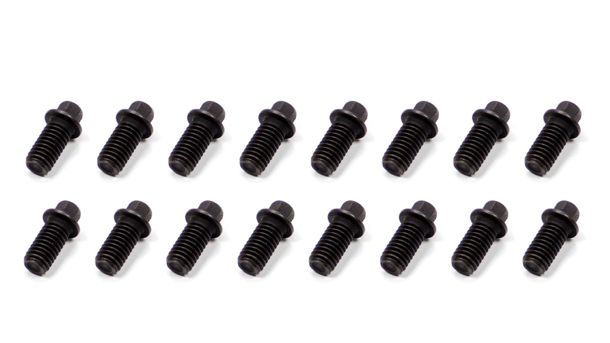 Header Bolts - 0.37 x 0.75 x 0.31 in. - Hex Head - Pack of 16