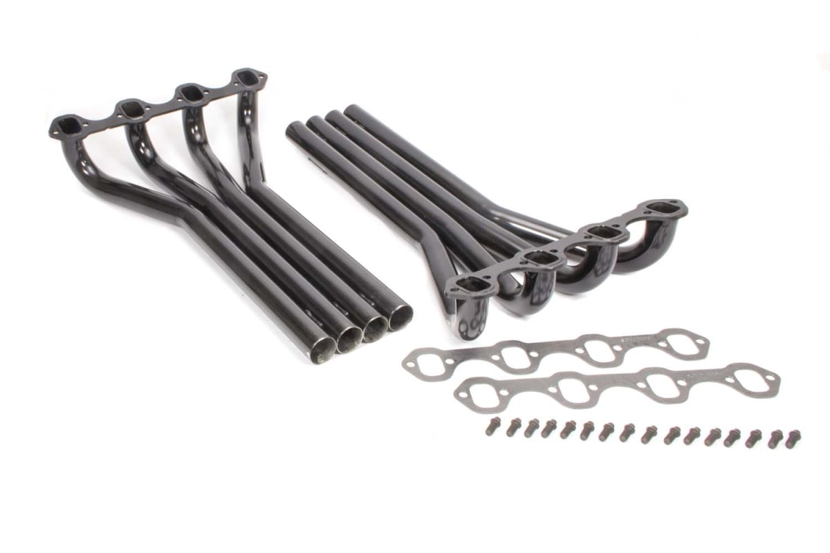 SCH3522 Small Block Ford Demolition Derby Headers - 1.62 in. Tube Dia -  SCHOENFELD