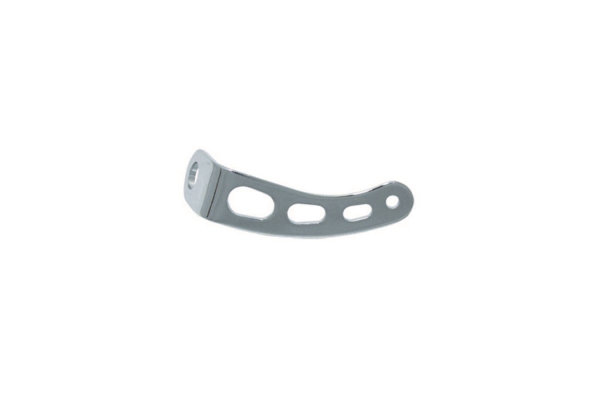 SPC6057 Steel Throttle Return Spring - Bracket Chrome - Universal