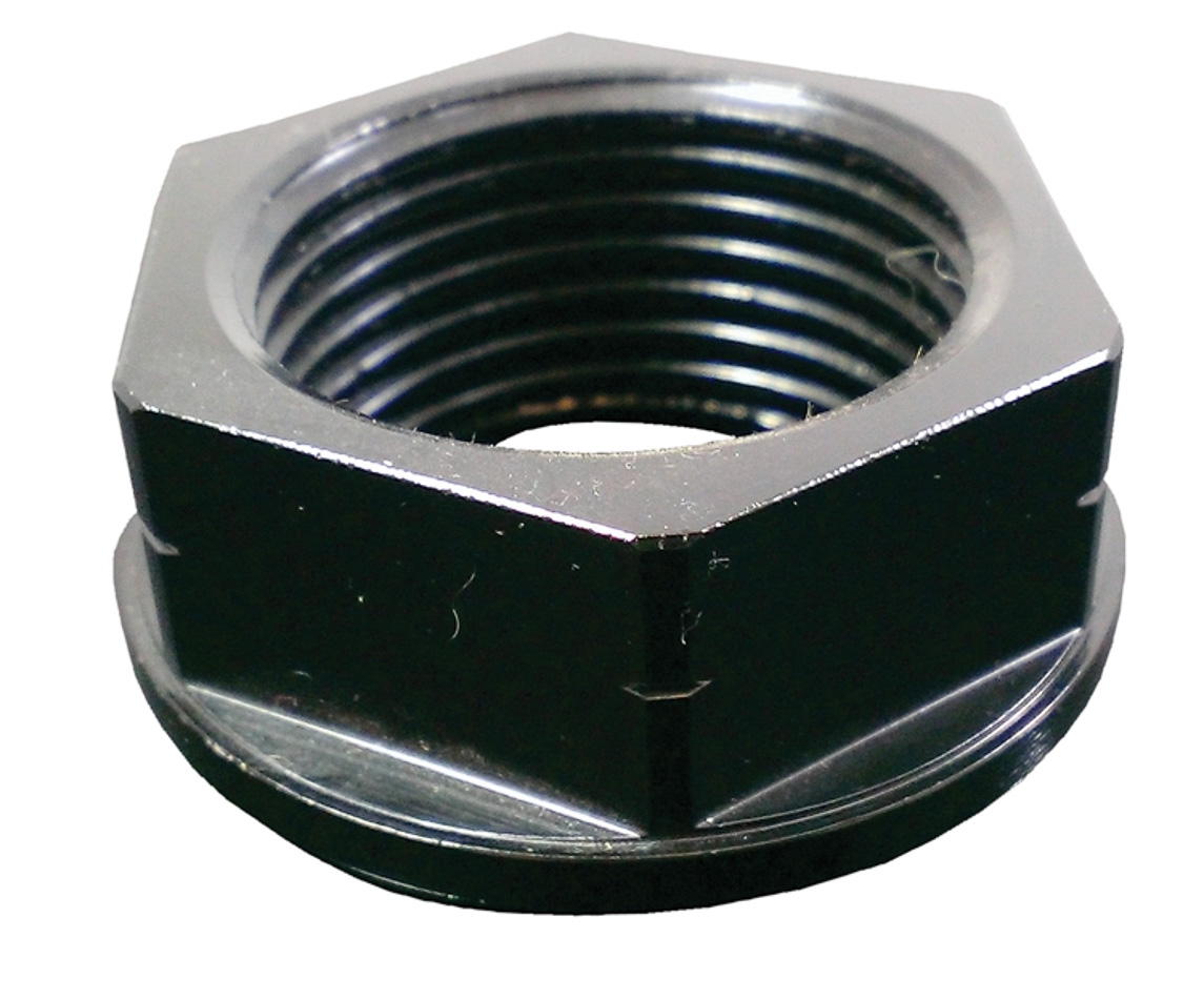 1.75 in. 27 Spline 600 Right Hand Axle Nut, Black