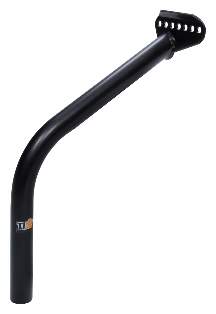 Right Hand Adjustable To Side Board Front Wing Post, Black