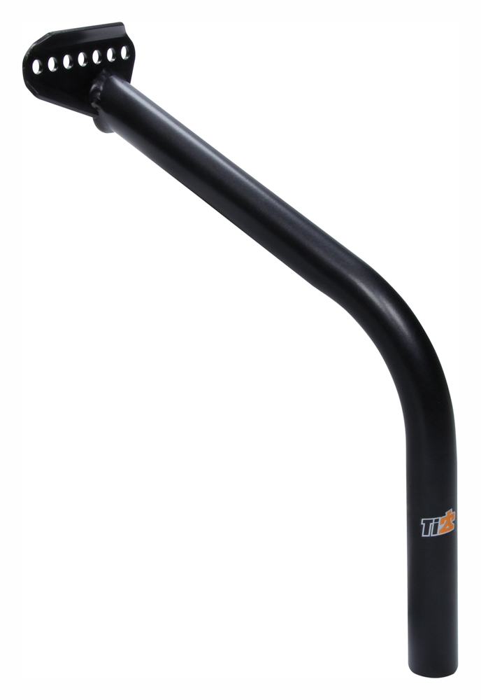 TIP6131 Left Hand Adjustable To Side Board Front Wing Post, Black