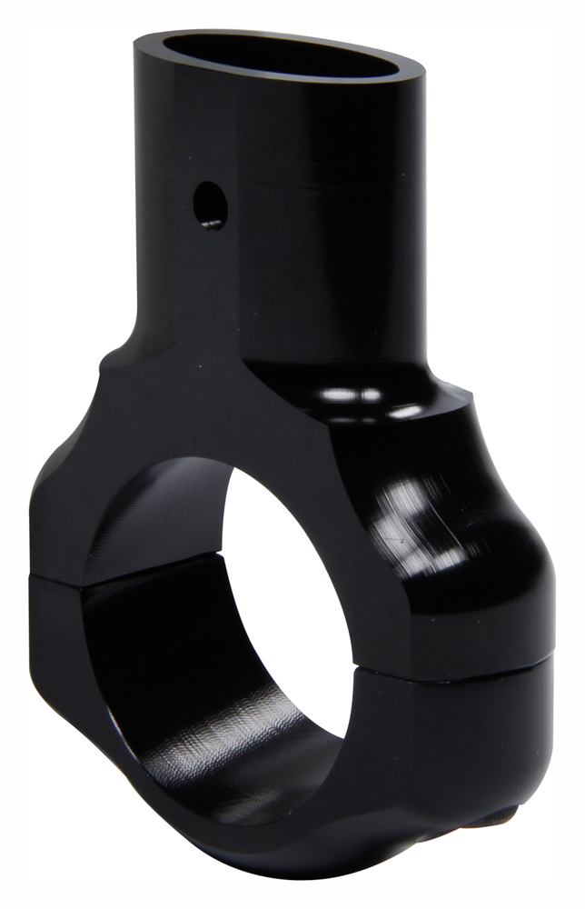 Aero Nose Wing Clamp with Torsion Tube Mount, Black