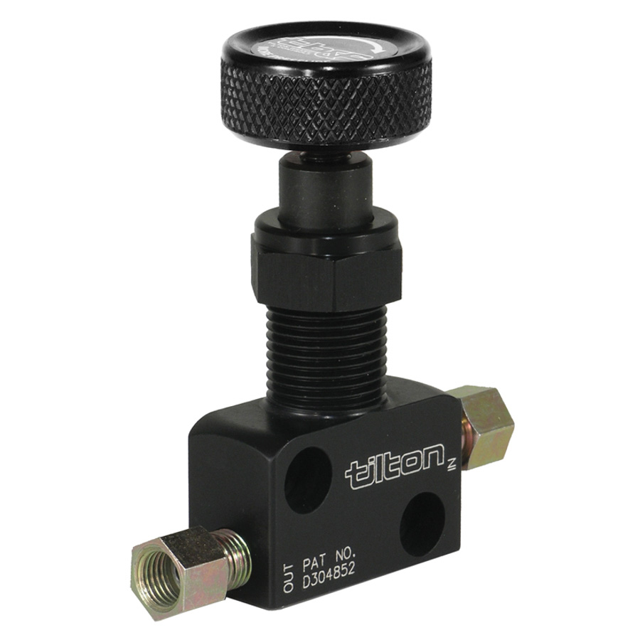 TIL90-2000 Brake Proportioning Valve - Screw Type - 03 AN Male & 0.18 in. Inverted Flare Ports