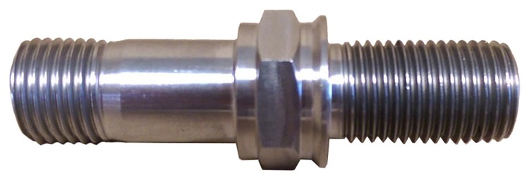 Steering Stud 0.5 -20 in. Thread 3.500 in. Hex Nuts - Titanium
