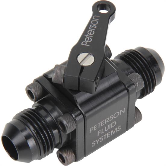 PTR09-0920 Inline Ball Valve -08 AN X -08 AN Nose