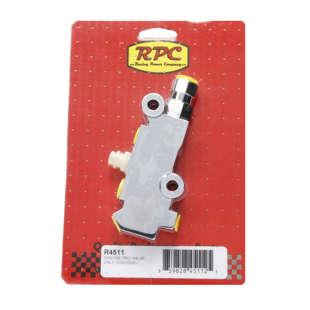 RPCR4511 Disc-Disc Proportioning Valve, Chrome