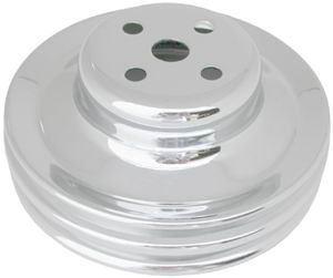 2V Water Pump Pulley for Ford 289, Chrome