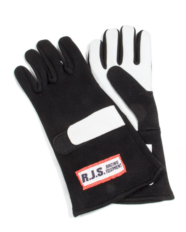 2 Layer Driving Gloves, Black - Medium