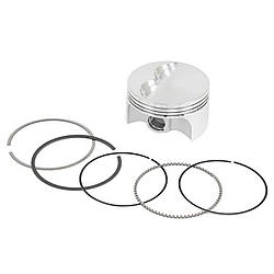 SRP271057 SRP Professional Forged Flat-Top Piston & Ring Kit - Small Block Chevy - 4.030 in. Bore, 3.480 in. Stroke, 5.700 in. Rod -  SPORTSMAN RACING PRODUCTS