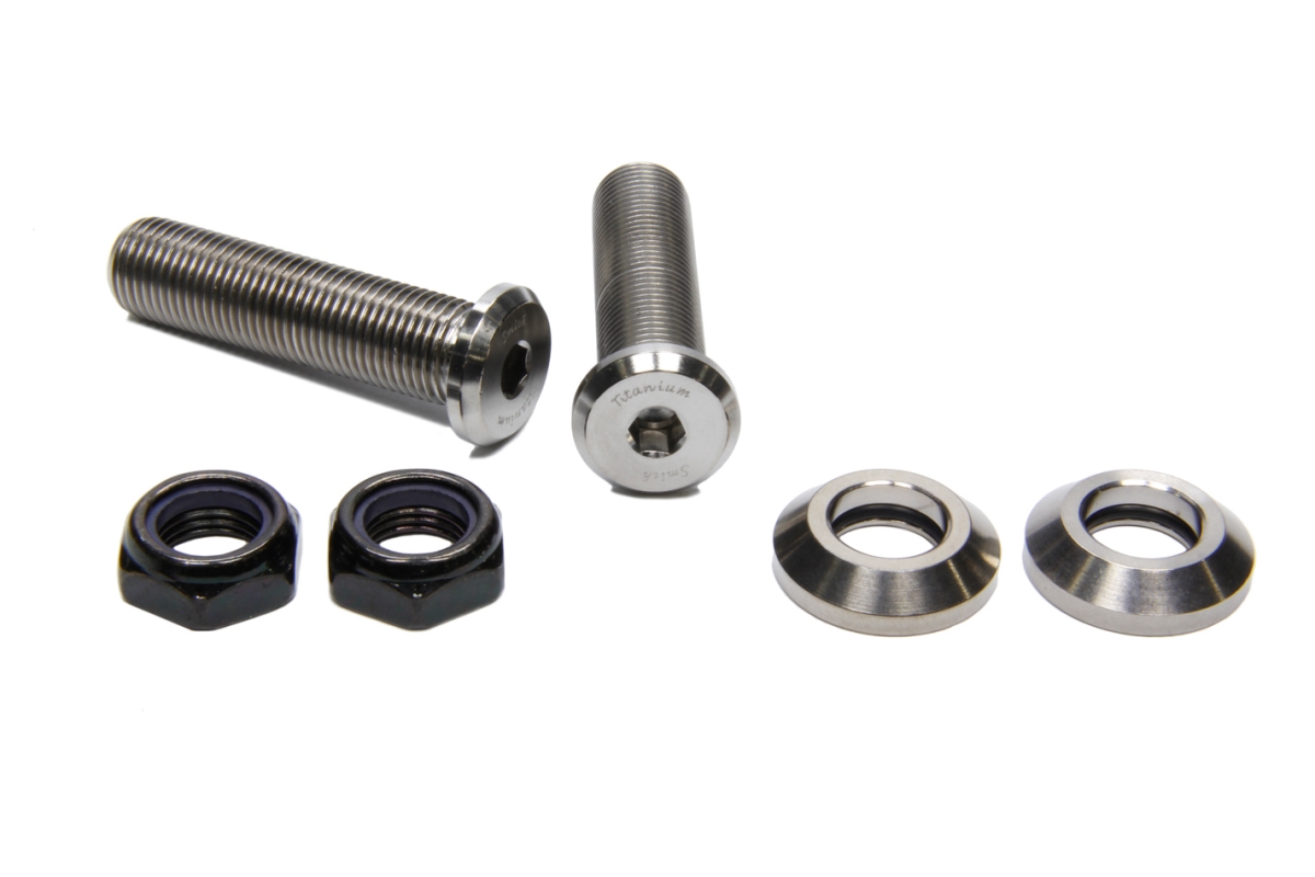 Button Head Or Drag Link Titanium Tie Rod Stud